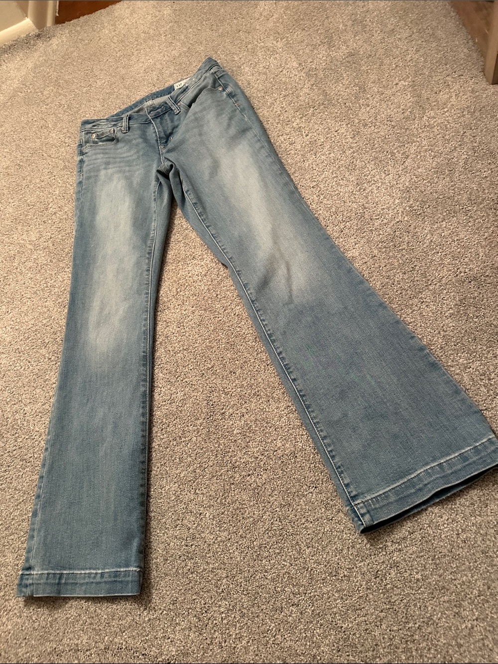 Light Blue Women's Flared Jeans 4L